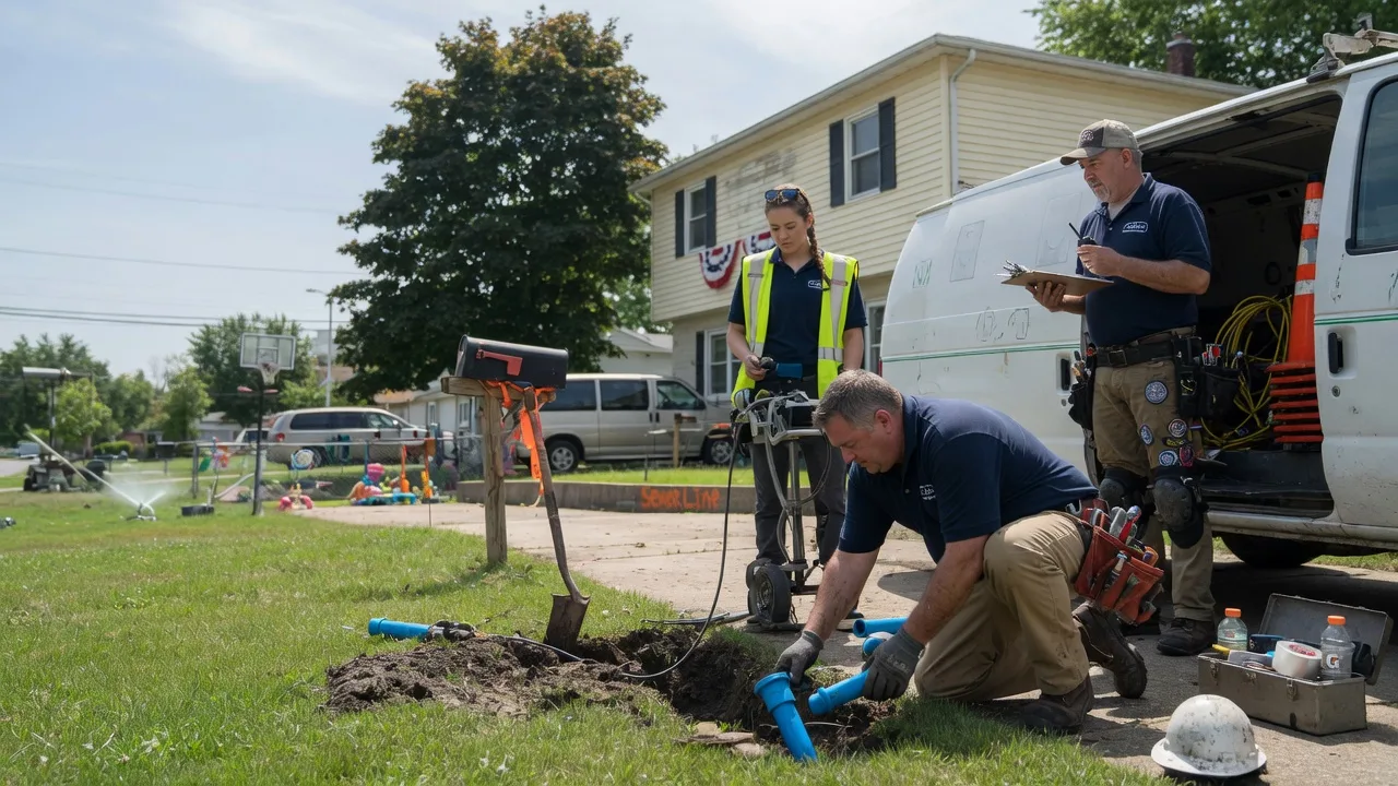 Slab Leak Repair in New Vienna, OH near me